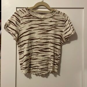 Cute free people tee